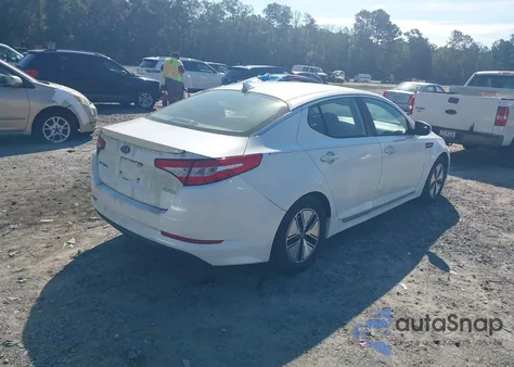 2011 Kia Optima Hybrid Ex from USA, damaged, VIN KNAGM4AD9B5003879